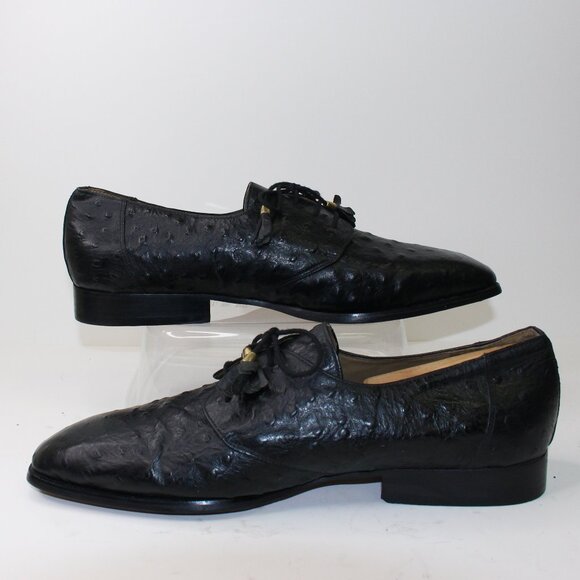 Giorgio Bruntini Ostrich Dress Shoes (13 US - Picture 3 of 10
